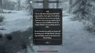 Illustration for article titled Brutal Survival Mode Coming To Skyrim